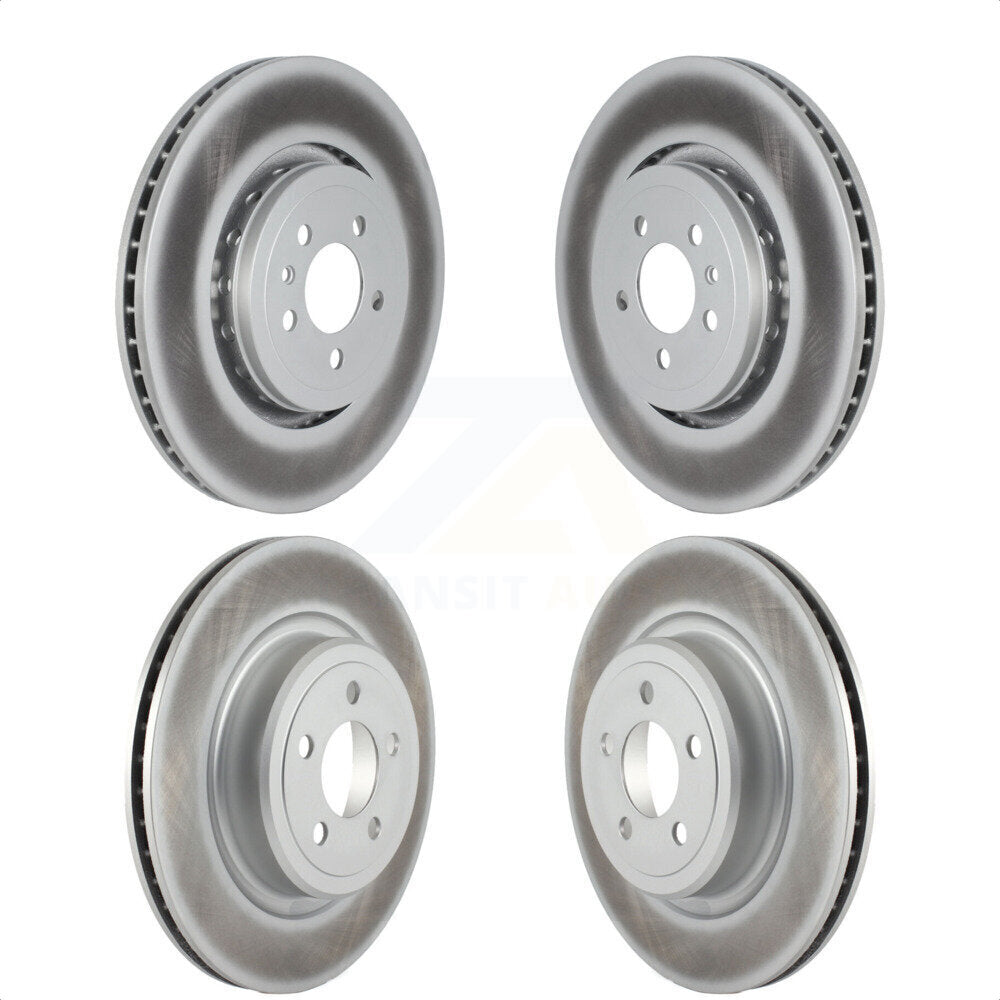 [Avant + Arrière] Kit de disque (revêtu) de frein pour Dodge Charger Pursuit KG-101578 par Genius