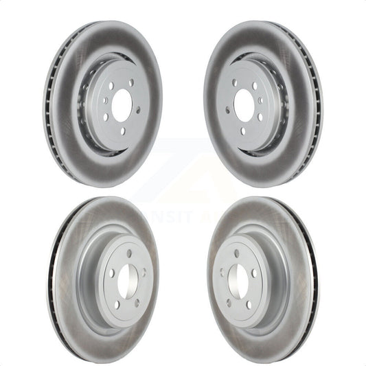 [Avant + Arrière] Kit de disque (revêtu) de frein pour Dodge Charger Pursuit KG-101578 par Genius