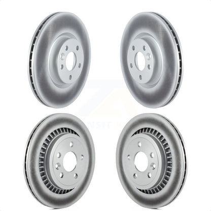 [Avant + Arrière] Kit de disque (revêtu) de frein pour Volvo XC60 KG-101581 par Genius