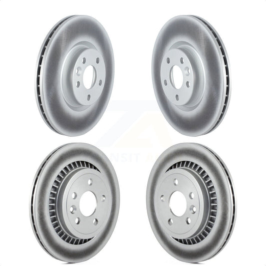 [Avant + Arrière] Kit de disque (revêtu) de frein pour Volvo XC60 KG-101581 par Genius