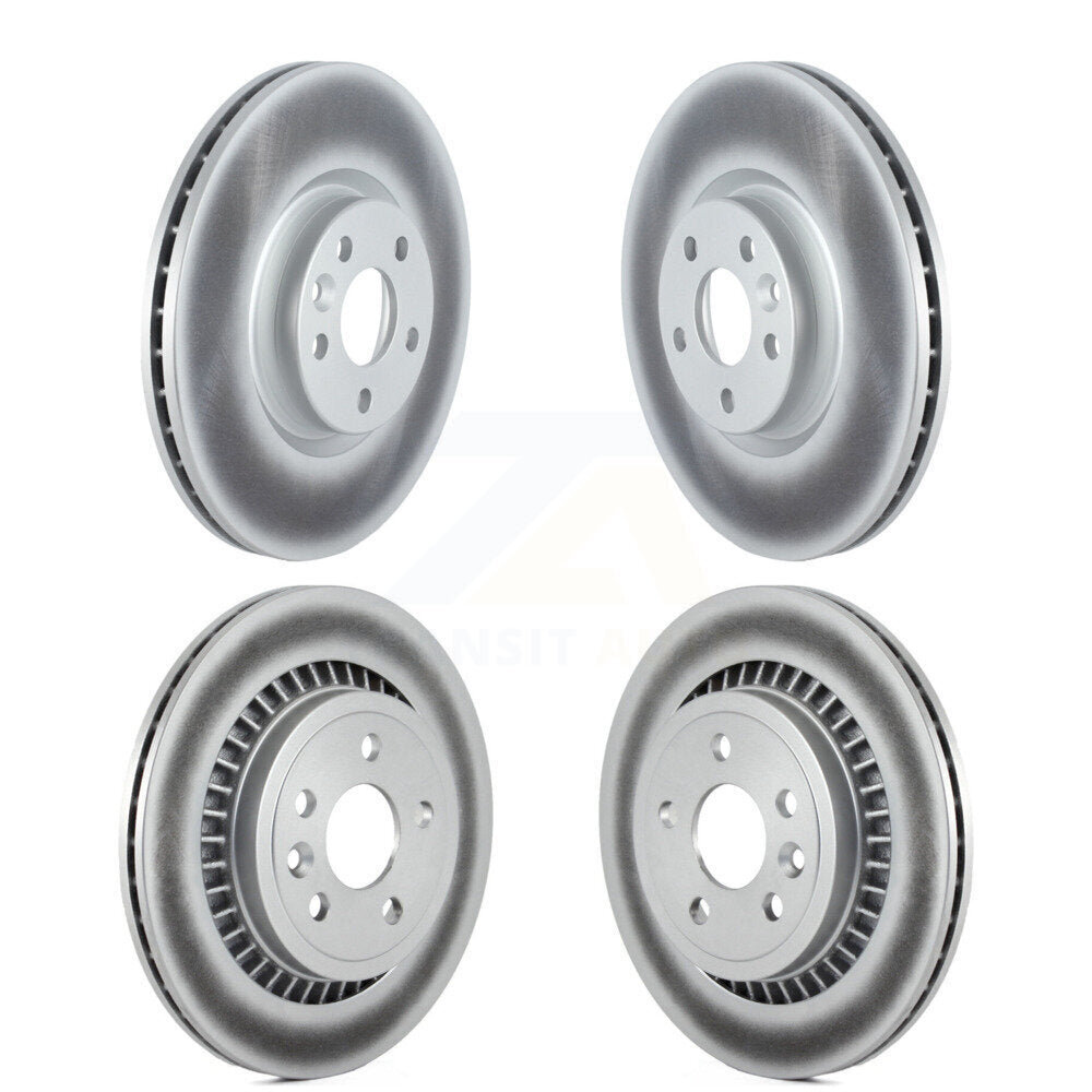 [Avant + Arrière] Kit de disque (revêtu) de frein pour Volvo XC60 KG-101581