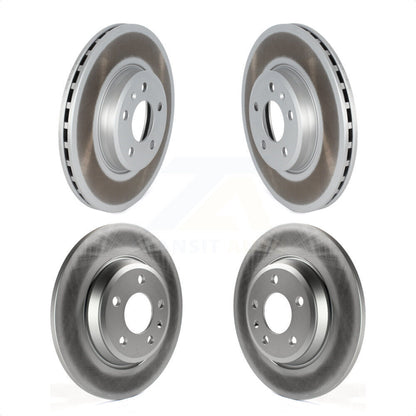 [Avant + Arrière] Kit de disque (revêtu) de frein pour Audi A4 A5 Sportback KG-101584 par Genius