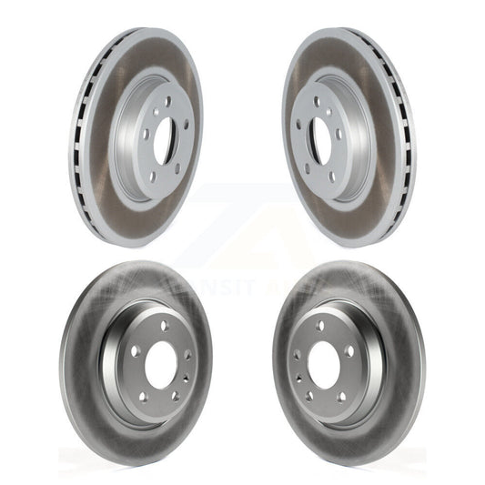 [Avant + Arrière] Kit de disque (revêtu) de frein pour Audi A4 A5 Sportback KG-101584