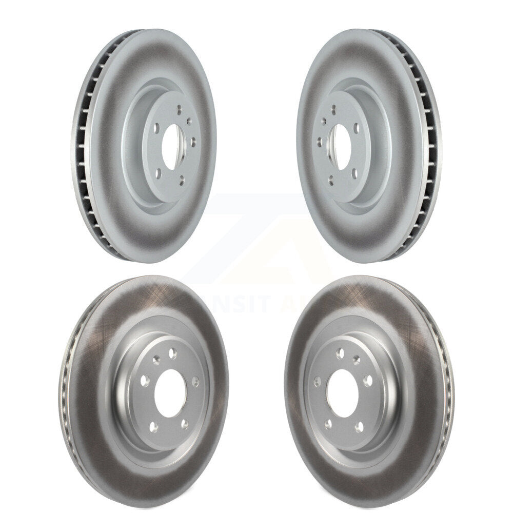 [Avant + Arrière] Kit de disque (revêtu) de frein pour Audi Q7 SQ5 S5 S4 Sportback Q5 PHEV KG-101593