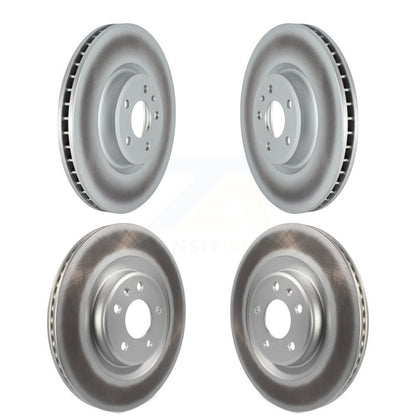 [Avant + Arrière] Kit de disque (revêtu) de frein pour Audi Q7 SQ5 S5 S4 Sportback Q5 PHEV KG-101593
