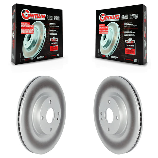 [Avant] Kit de disque (revêtu) de frein pour Mazda MX-5 Miata Fiat 124 Spider sans Brembo Brakes KG-101600