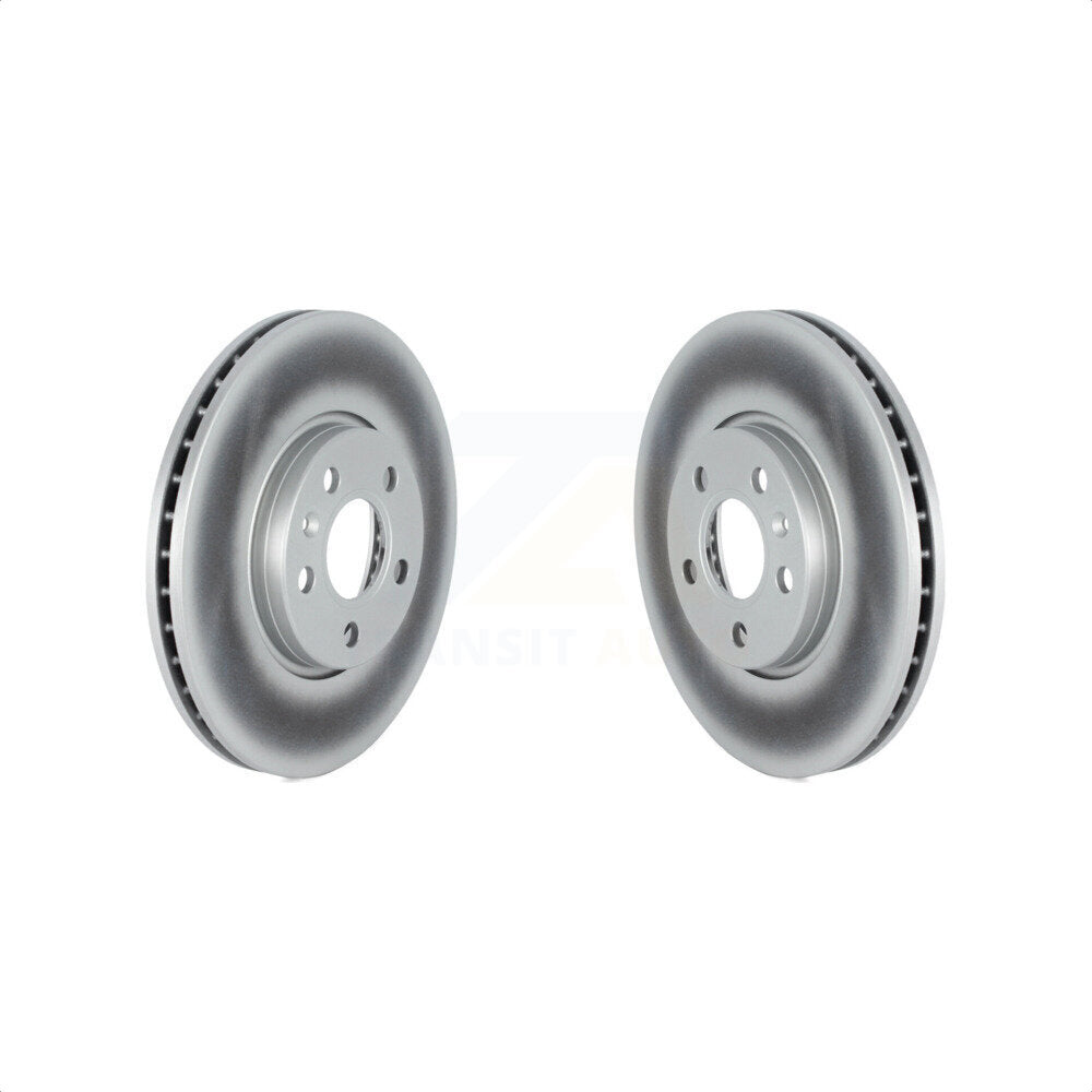 [Avant] Kit de disque (revêtu) de frein pour Volvo S90 S60 V60 Cross Country V90 avec 296mm Diameter Rotor KG-101610 par Genius