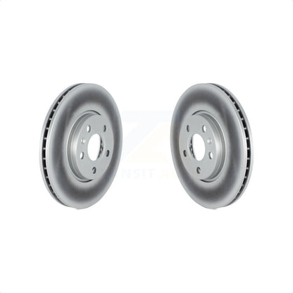 [Avant] Kit de disque (revêtu) de frein pour Volvo S90 S60 V60 Cross Country V90 avec 296mm Diameter Rotor KG-101610 par Genius