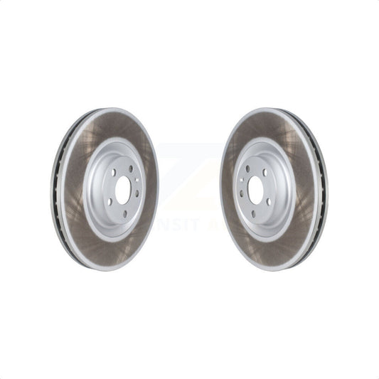 [Avant] Kit de disque (revêtu) de frein pour 2016-2022 Volvo XC90 avec 366mm Diameter Rotor KG-101612 par Genius