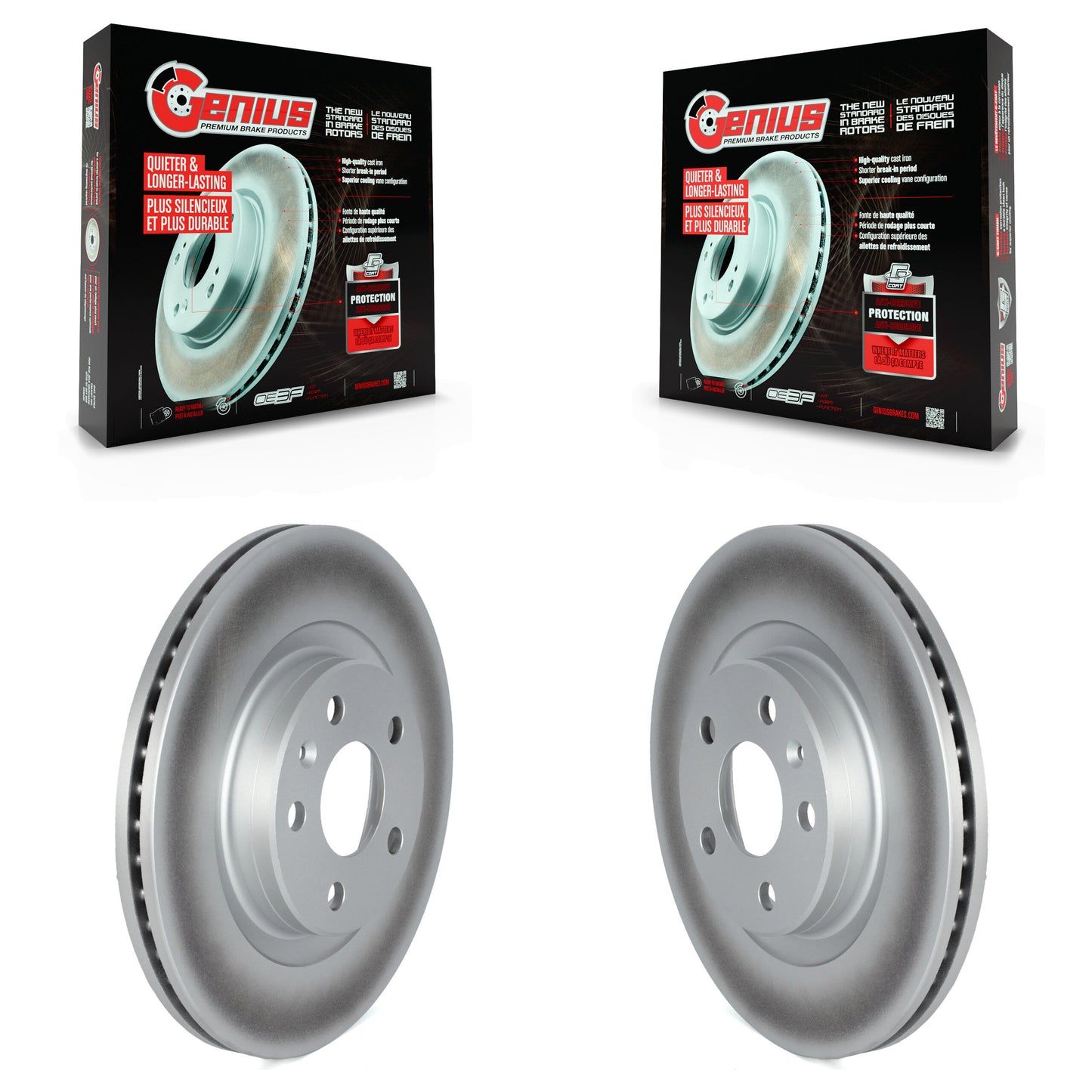 [Avant] Kit de disque (revêtu) de frein pour Volvo XC40 KG-101613
