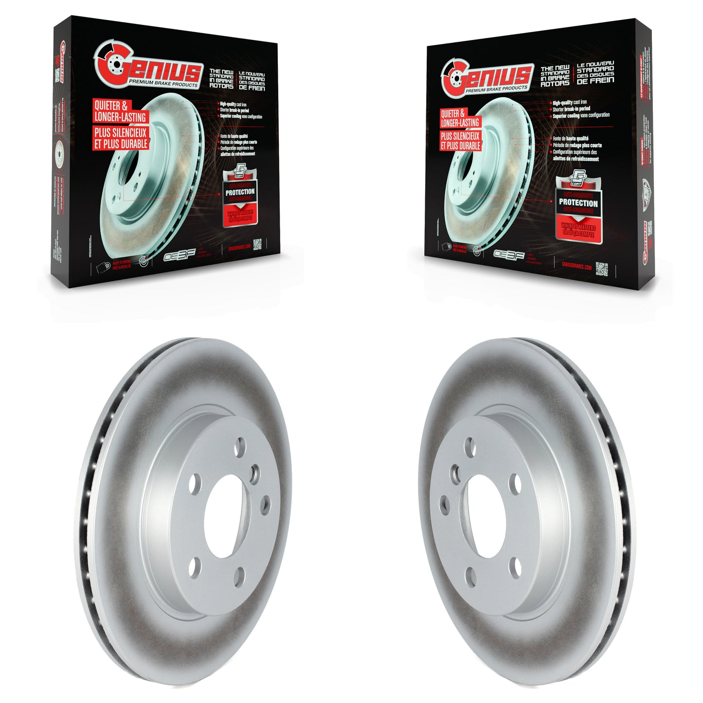 [Avant] Kit de disque (revêtu) de frein pour BMW i3 i3s KG-101615