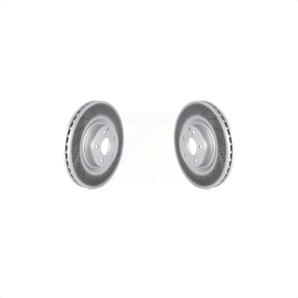 [Avant] Kit de disque (revêtu) de frein pour Mercedes-Benz C250 E400 E550 KG-101619 par Genius