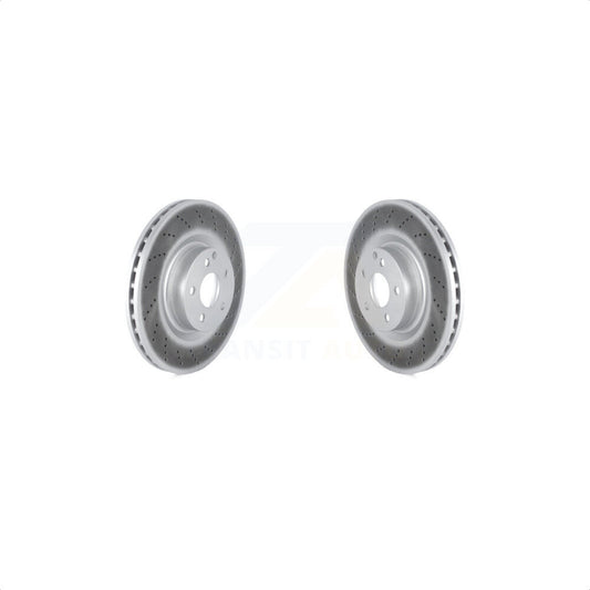 [Avant] Kit de disque (revêtu) de frein pour Mercedes-Benz C250 E400 E550 KG-101619 par Genius