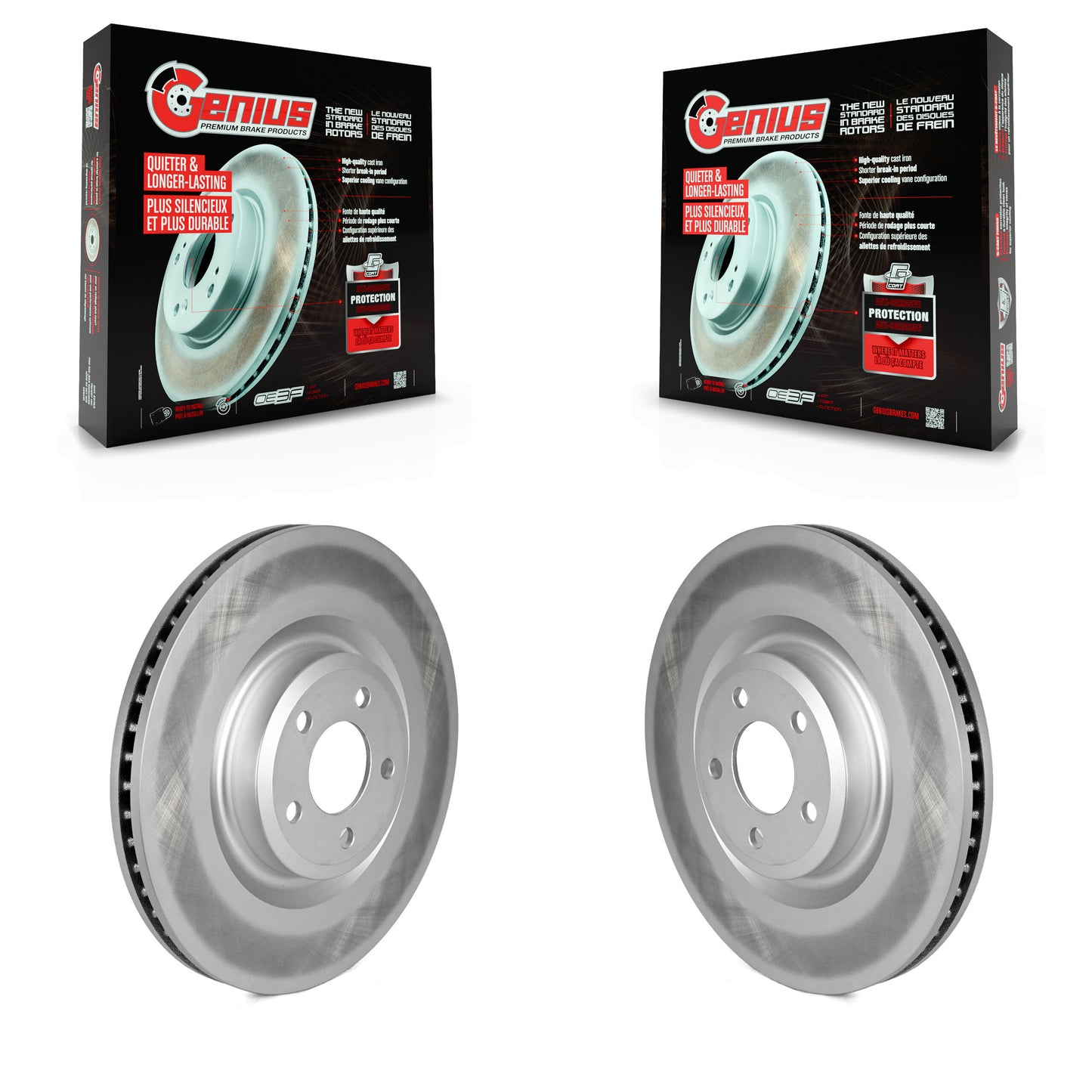 [Avant] Disque de frein pour Ford Explorer Lincoln Aviator Police Interceptor Utility KG-101622