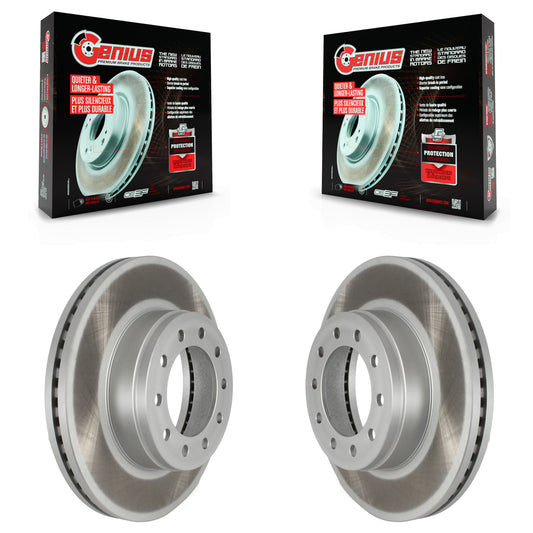 [Avant] Kit de disque (revêtu) de frein pour Ford F-450 Super Duty F-550 F-600 KG-101625