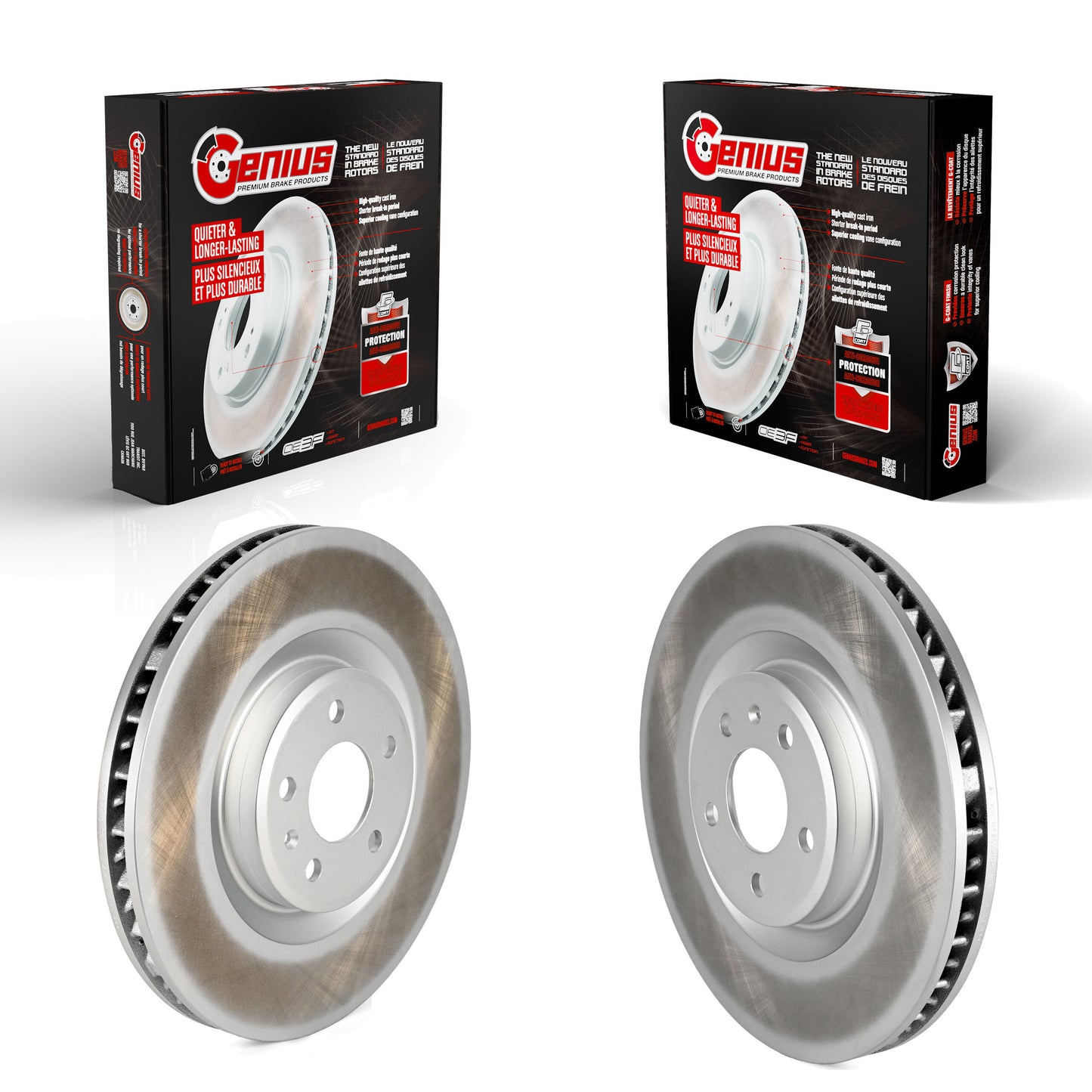 [Avant] Disque de frein pour 2015-2018 Porsche Macan S Without Ceramic Composite Brakes KG-101632