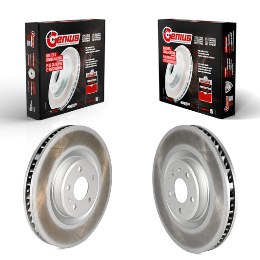 [Avant] Disque de frein pour 2015-2018 Porsche Macan S Without Ceramic Composite Brakes KG-101632