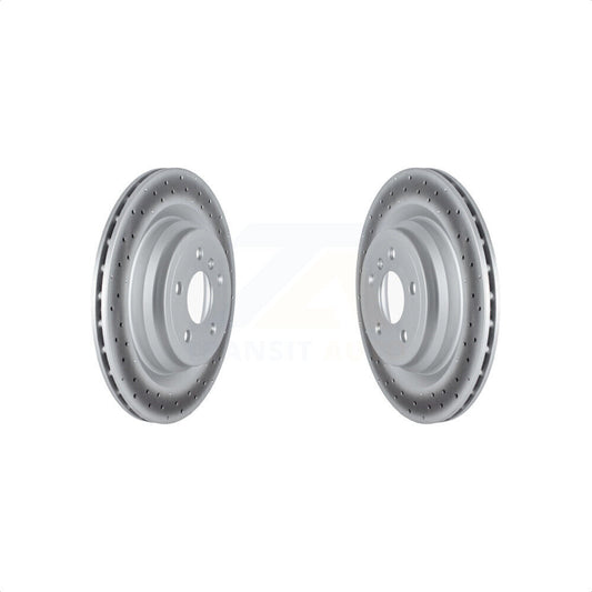 [Arrière] Kit de disque (revêtu) de frein pour Mercedes-Benz ML350 GLE350 GLE43 AMG GLE400 GLE450 ML400 GLE300d ML550 GLE550e KG-101634 par Genius