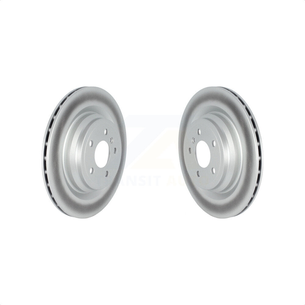 [Arrière] Kit de disque (revêtu) de frein pour Mercedes-Benz ML350 GLE350 GLE43 AMG GLE400 GLE450 ML400 GLE300d ML550 GLE550e KG-101635 par Genius