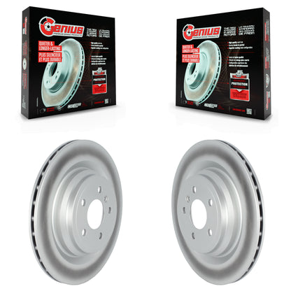 [Arrière] Kit de disque (revêtu) de frein pour Mercedes-Benz ML350 GLE350 GLE43 AMG GLE400 GLE450 ML400 GLE300d ML550 GLE550e KG-101635