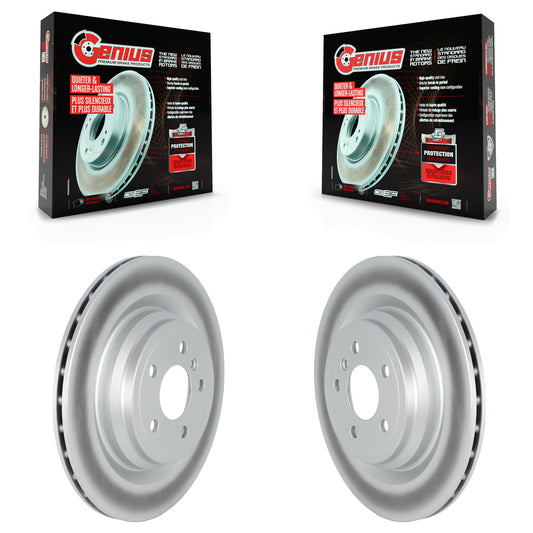 [Arrière] Kit de disque (revêtu) de frein pour Mercedes-Benz ML350 GLE350 GLE43 AMG GLE400 GLE450 ML400 GLE300d ML550 GLE550e KG-101635