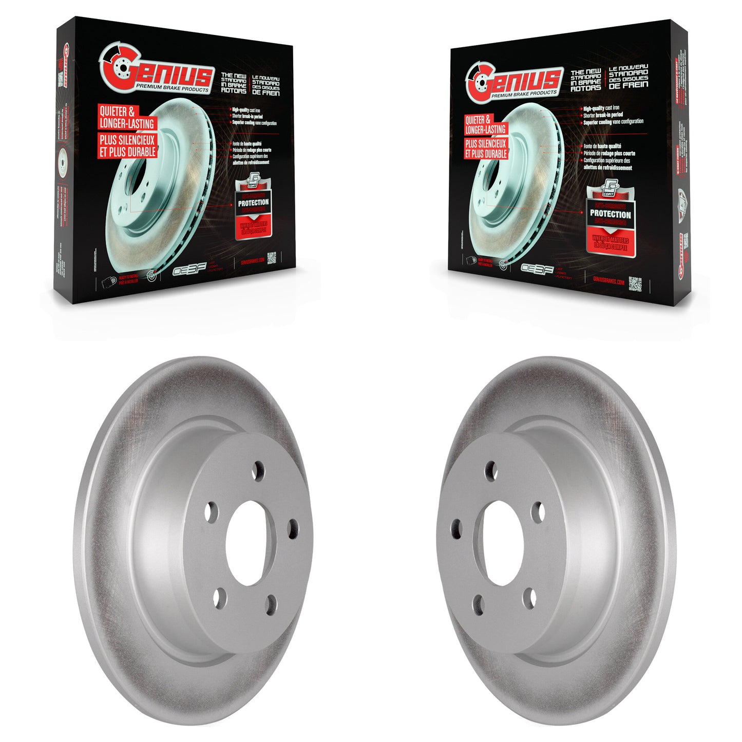[Arrière] Disque de frein pour Ford Transit Connect KG-101638