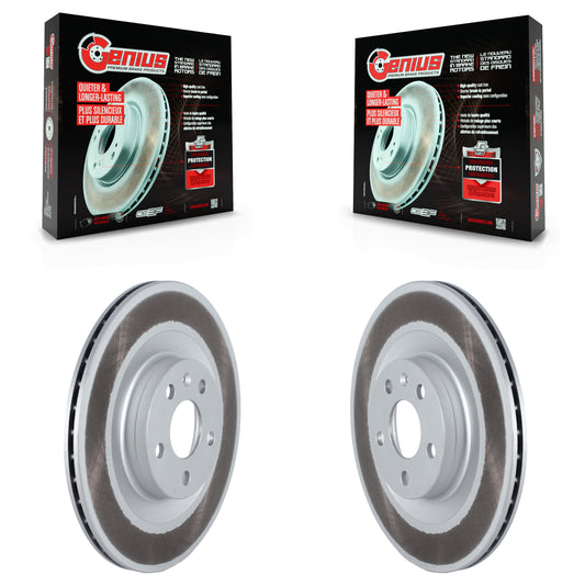 [Arrière] Kit de disque (revêtu) de frein pour Volvo XC90 XC60 S90 S60 V90 Cross Country V60 KG-101645