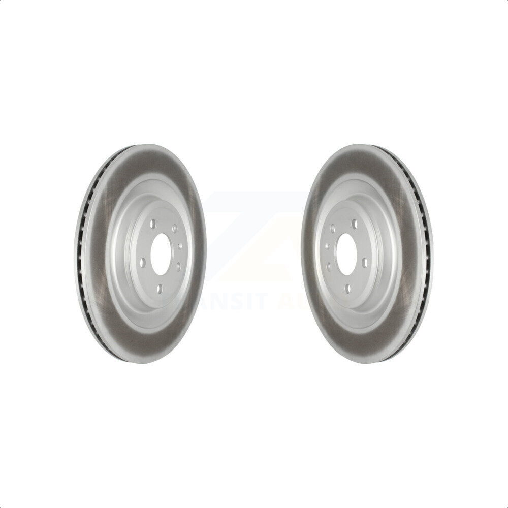 [Arrière] Kit de disque (revêtu) de frein pour Audi A8 Quattro S6 S7 S8 KG-101646 par Genius