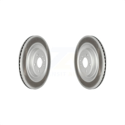 [Arrière] Kit de disque (revêtu) de frein pour Audi A8 Quattro S6 S7 S8 KG-101646 par Genius