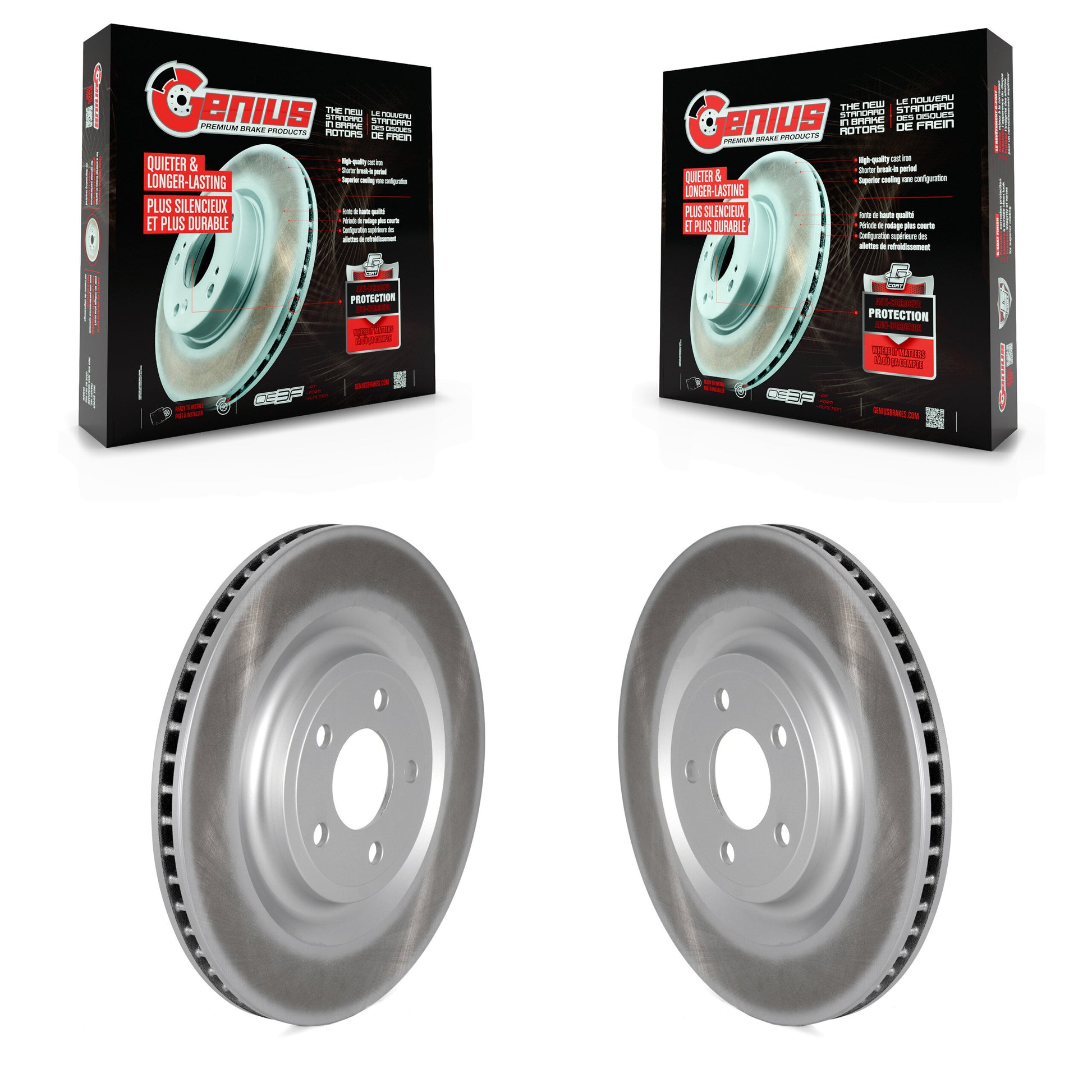[Arrière] Disque de frein pour Ford Explorer Lincoln Aviator Police Interceptor Utility KG-101652