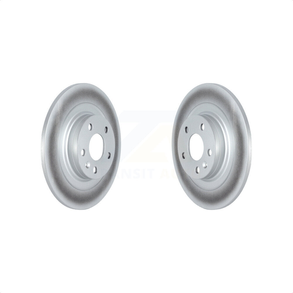 [Arrière] Kit de disque (revêtu) de frein pour Volvo XC60 S90 S60 V90 Cross Country V60 avec 302mm Diameter Rotor KG-101656 par Genius