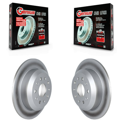 [Arrière] Kit de disque (revêtu) de frein pour 2018-2022 Jeep Wrangler sans Heavy Duty Brakes Code BRY KG-101660