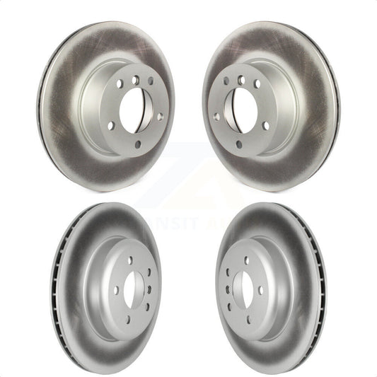 [Avant + Arrière] Kit de disque (revêtu) de frein pour 2016 BMW 328i GT xDrive avec Blue Painted Calipers KG-101671 par Genius