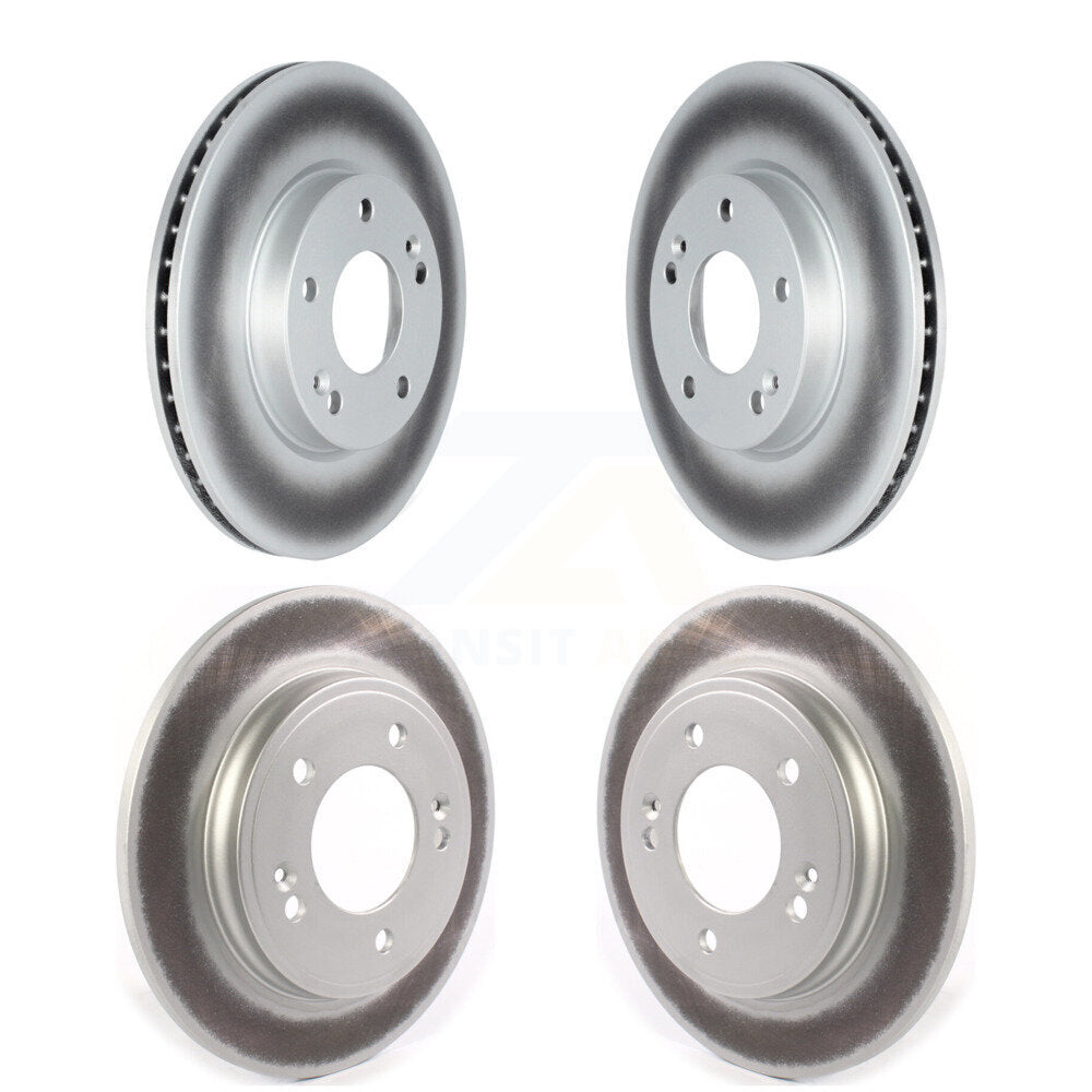 [Avant + Arrière] Kit de disque (revêtu) de frein pour Kia Niro Hyundai Ioniq KG-101687