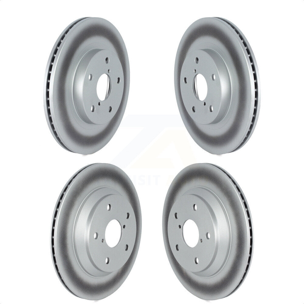 [Avant + Arrière] Kit de disque (revêtu) de frein pour Subaru Forester KG-101688 par Genius