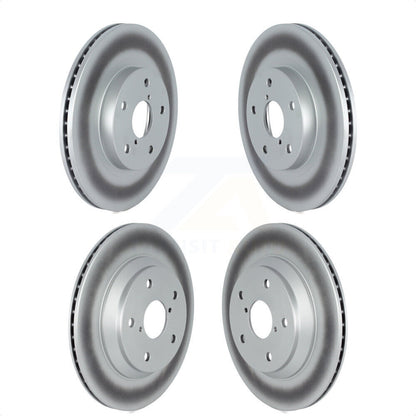 [Avant + Arrière] Kit de disque (revêtu) de frein pour Subaru Forester KG-101688 par Genius