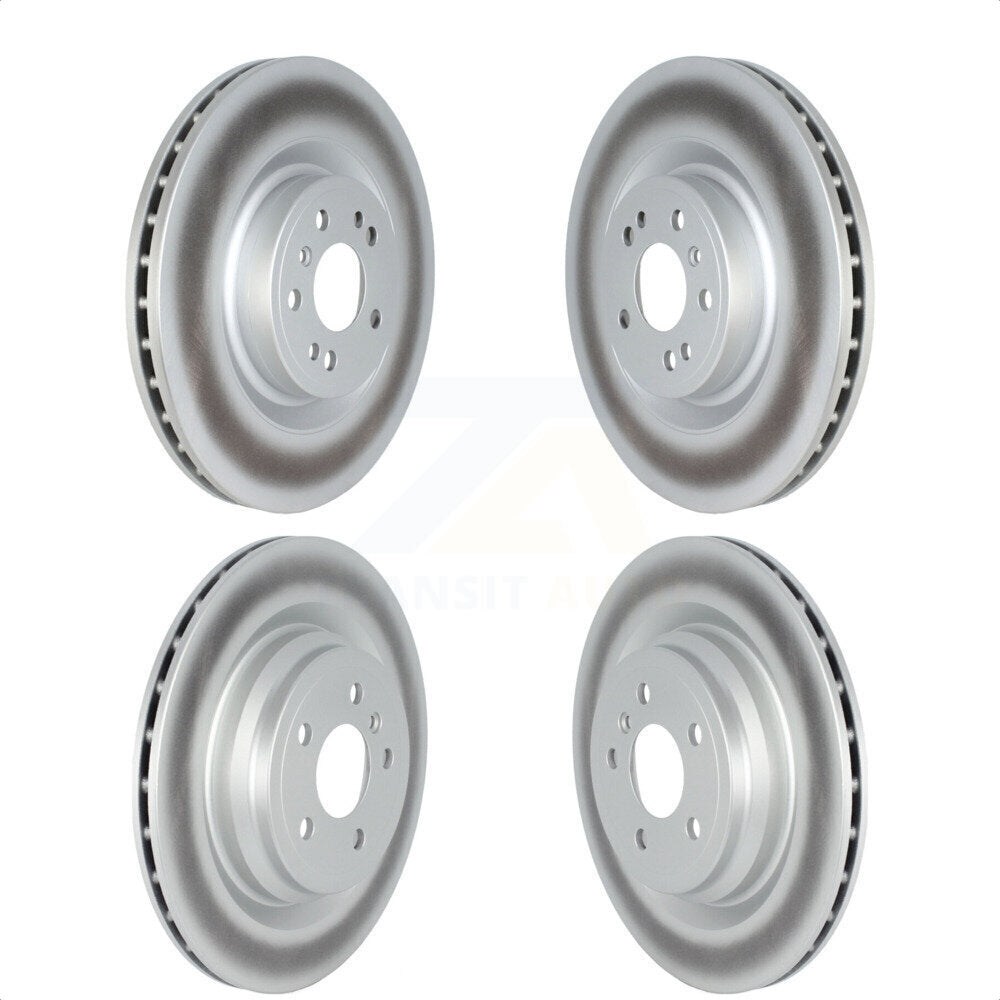 [Avant + Arrière] Kit de disque (revêtu) de frein pour 2016-2017 Mercedes-Benz GLE400 avec AMG Package KG-101689 par Genius