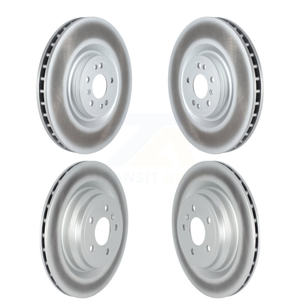 [Avant + Arrière] Kit de disque (revêtu) de frein pour Mercedes-Benz GLE43 AMG GLE450 GLE400 ML550 GLE550e KG-101693