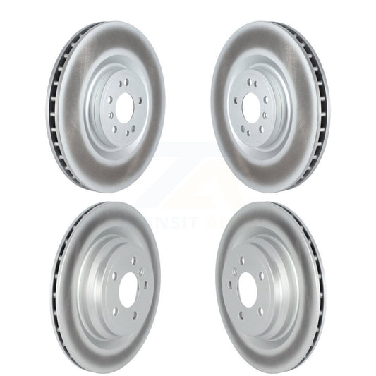 [Avant + Arrière] Kit de disque (revêtu) de frein pour Mercedes-Benz GLE43 AMG GLE450 GLE400 ML550 GLE550e KG-101693