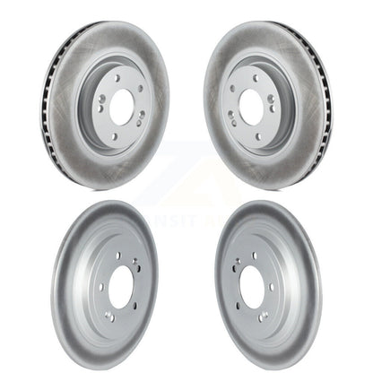 [Avant + Arrière] Kit de disque (revêtu) de frein pour Kia Sportage Hyundai Nexo KG-101702