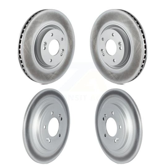 [Avant + Arrière] Kit de disque (revêtu) de frein pour Kia Sportage Hyundai Nexo KG-101702