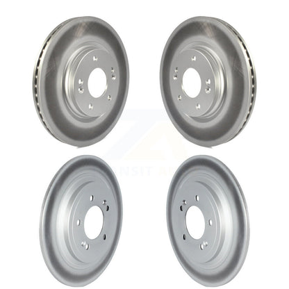 [Avant + Arrière] Kit de disque (revêtu) de frein pour Kia Sportage Hyundai Tucson avec Electric Parking KG-101703