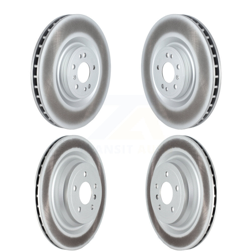 [Avant + Arrière] Kit de disque (revêtu) de frein pour Mercedes-Benz GLS450 GL450 GLS550 GL350 GL550 ML250 ML63 AMG KG-101704