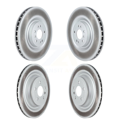 [Avant + Arrière] Kit de disque (revêtu) de frein pour Mercedes-Benz GLS450 GL450 GLS550 GL350 GL550 ML250 ML63 AMG KG-101704