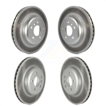 [Avant + Arrière] Kit de disque (revêtu) de frein pour BMW 535i 640i Gran Coupe xDrive KG-101707 par Genius