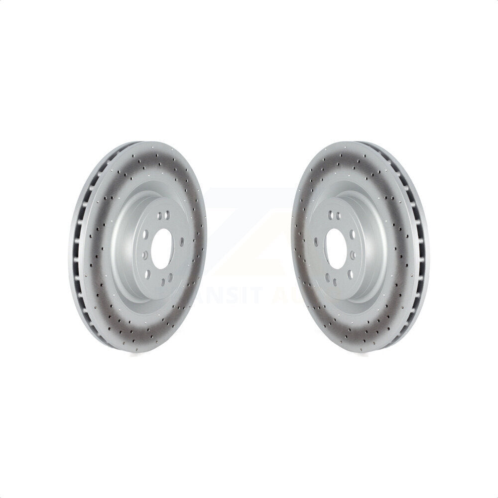 [Avant] Kit de disque (revêtu) de frein pour Mercedes-Benz ML350 GLE350 ML400 GLE400 ML250 GLE300d GLE350d KG-101714 par Genius