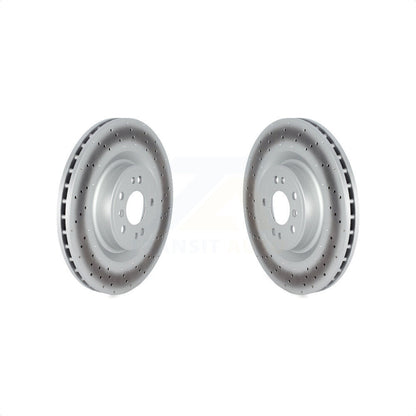 [Avant] Kit de disque (revêtu) de frein pour Mercedes-Benz ML350 GLE350 ML400 GLE400 ML250 GLE300d GLE350d KG-101714 par Genius