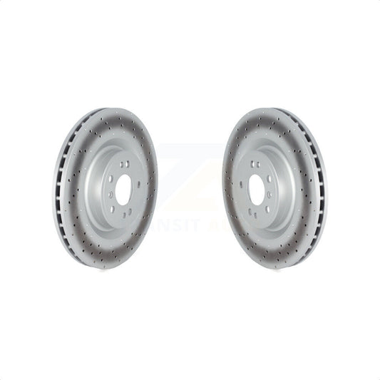 [Avant] Kit de disque (revêtu) de frein pour Mercedes-Benz ML350 GLE350 ML400 GLE400 ML250 GLE300d GLE350d KG-101714 par Genius