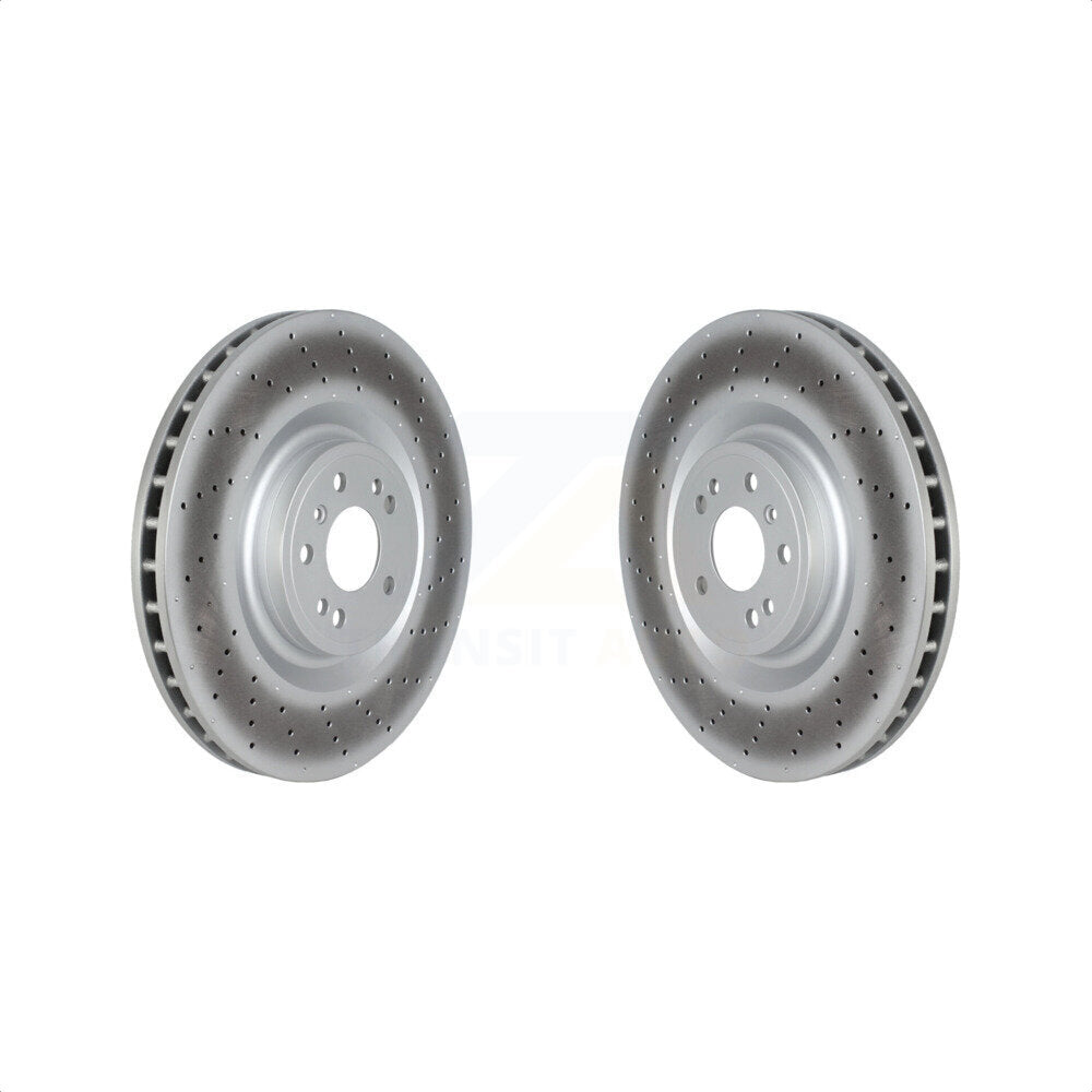 [Avant] Kit de disque (revêtu) de frein pour Mercedes-Benz ML350 GLS450 GL450 GLE43 AMG GL550 GLS550 GL350 GLE450 GLE400 GLE63 S ML400 ML550 ML250 ML63 GLE550e KG-101715 par Genius