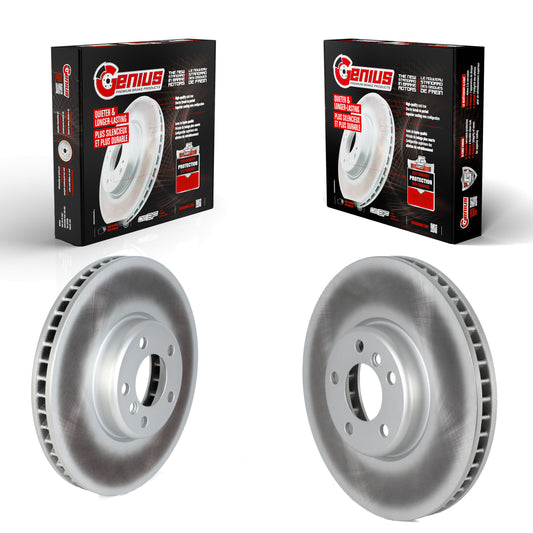 [Avant] Kit de disque (revêtu) de frein pour BMW 528i 535i 550i xDrive 650i 740Li 740i GT Gran Coupe 740Ld ActiveHybrid 7 KG-101725